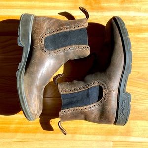 Bluestone #1351 WOMEN'S ORIGINALS
HIGH TOP BOOTS - RUSTIC BROWN, Size 9 (6 AU)